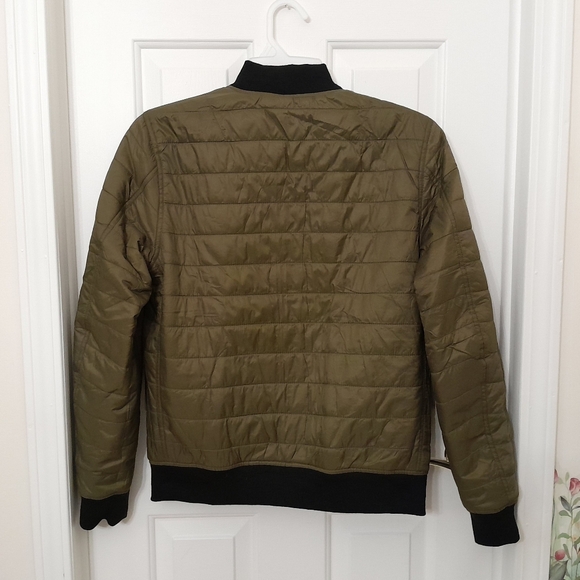 Mens Reversible Orobos Camo Bomber Jacket MSRP $240 - Picture 5 of 7